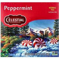 Celestial Seasonings, Žolelių arbata, pipirmėčių, be kofeino, 40 arbatos pakelių, 66 g