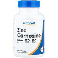 Nutricost, Cinko karnozinas, 120 kapsulių