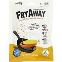 FryAway, Kepimo aliejaus kietiklis, keptuvė, 4 pakeliai, 2.1 oz (60 g)