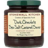 Stonewall Kitchen, Juodojo šokolado jūros druskos karamelės padažas, 12.5 uncijos (354 g)