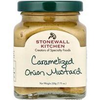 Stonewall Kitchen, Karamelizuotos svogūnų garstyčios, 7.75 uncijos (220 g)