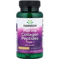 Swanson Vitamins, 1 tipo jūriniai kolageno peptidai, 500 mg, 60 daržovių kapsulių