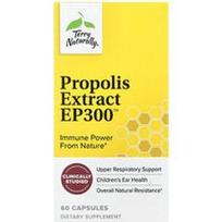 Terry Naturally, Propolio ekstraktas EP300™, 60 kapsulių (200 mg vienoje kapsulėje)