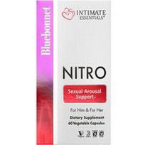 Bluebonnet Nutrition, „Intimate Essentials®“, Nitro, Jam ir Jai, 60 daržovių kapsulių (300 mg vienoje kapsulėje)