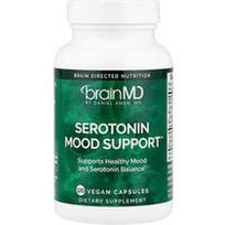 BrainMD, Serotonino nuotaikos palaikymas, 120 veganiškų kapsulių