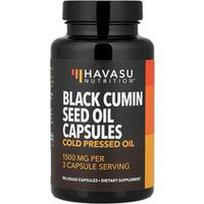 Havasu Nutrition, Juodųjų kmynų aliejus, šalto spaudimo aliejus, 90 skystų kapsulių (500 mg vienoje kapsulėje)