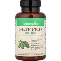 NatureWise, 5-HTP Plus+, 60 vegetariškų kapsulių