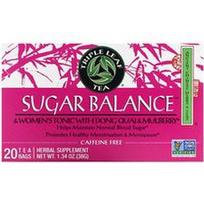 Triple Leaf Tea, Cukraus balansas ir tonikas moterims su Dong Quai ir šilkmedžiu, be kofeino, 20 arbatos pakelių, 38 g