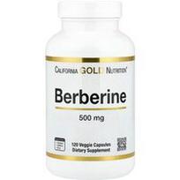 California Gold Nutrition, Berberino HCl, 500 mg, 120 vegetariškų kapsulių