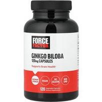 Force Factor, Ginkmedis, 120 mg, 120 augalinių kapsulių