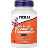 NOW Foods, Papildomo stiprumo gliukozaminas ir chondroitinas, 60 tablečių