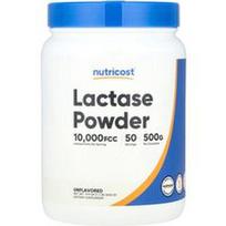 Nutricost, Laktazės milteliai, be skonio, 500 g