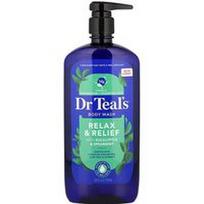 Dr. Teal's, Kūno prausiklis „Relax & Relief“, eukaliptas ir šaltmėtė, 710 ml