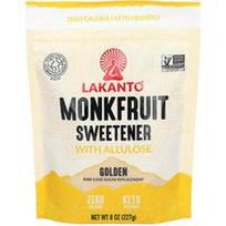 Lakanto, Monkfruit saldiklis su aliuze, auksinis, 8 oz (227 g)