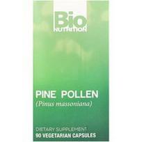 Bio Nutrition, Pušų žiedadulkės, 90 vegetariškų kapsulių (500 mg vienoje kapsulėje)