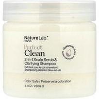 NatureLab Tokyo, „Perfect Clean“ 2 viename galvos odos šveitiklis ir valomasis šampūnas, 230 g