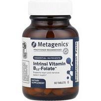 Metagenics, „Intrinsi“ vitaminas B12-folatas™, 60 tablečių
