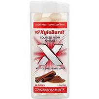 Xyloburst, Ksilitolis saldintos mėtos, cinamonas, 60 vnt