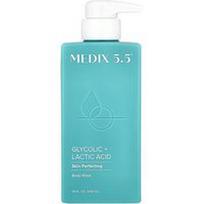 Medix 5.5, Kūno prausiklis, odos tobulinimas, glikolis + pieno rūgštis, 15 fl oz (444 ml)