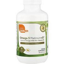 Zahler, Omega 3 Platinum+D™, pažangūs Omega 3 žuvų taukai + vitaminas D3, 360 minkštųjų kapsulių