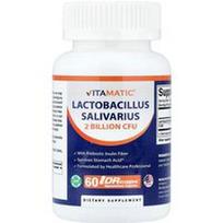 Vitamatic, Lactobacillus Salivarius, 2 milijardai KFV, 60 DRCaps®
