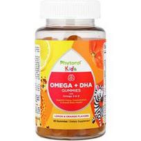 Phytoral, Vaikams, Omega + DHR guminukai su Omega 3-6-9, citrina ir apelsinas, 60 guminukų