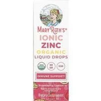 MaryRuth's, Organiniai joninio cinko skystieji lašai, braškių ir citrinų, 3 mg, 120 ml