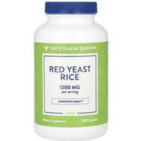 The Vitamin Shoppe, Raudonųjų mielių ryžiai, 240 kapsulių (600 mg vienoje kapsulėje)