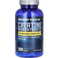 BodyTech, Kreatino monohidratas, 300 kapsulių (750 mg vienoje kapsulėje)