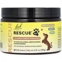 Bach, „Rescue Pet“, raminantys kramtukai šunims, su žemės riešutų sviestu ir obuoliais, 60 minkštų kramtukų, 180 g