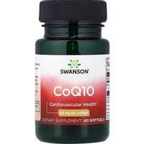 Swanson Vitamins, CoQ10, 30 mg, 60 minkštųjų gelių