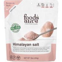 Foods Alive, Himalajų druska, smulkiai malta, 16 uncijų (454 g)