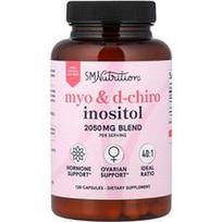 SMNutrition, Myo & D-Chiro Inozitolis, 120 kapsulių