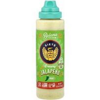 Siete, Botana padažas, kreminis jalapeno pipirų skonio, švelnus, 8,5 uncijos (241 g)