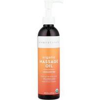 Viva Naturals, Organinis masažo aliejus, bekvapis, 237 ml
