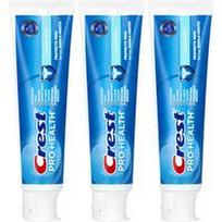 Crest, „Pro-Health“, dantų pasta su fluoru, švarios mėtos skonio, 3 vnt. pakuotė, po 121 g (4,3 uncijos)