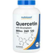 Nutricost, Kvercetinas su bromelainu, 240 kapsulių