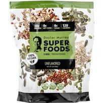 Dr. Murray's, Supermaistas, 3 sėklų baltymų milteliai, moliūgų + linų + saulėgrąžų, be skonio, 908 g