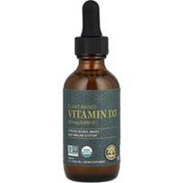 Global Healing, Augalinės kilmės vitaminas D3, 125 mcg (5000 TV), 59,2 ml (2 skysčio uncijos)