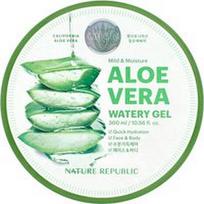 Nature Republic, Švelnus ir drėkinamasis alavijo vandeninis gelis, 300 ml
