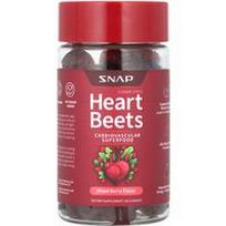 Snap Supplements, Burokėlių šerdis, mišrios uogos, 60 guminukų
