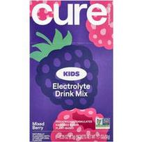 Cure Hydration, Vaikams skirtas elektrolitų gėrimų mišinys, mišrios uogos, 6 pakeliai po 8,3 g (0,29 uncijos)