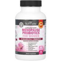 BioSchwartz, Itin gryni menopauzės probiotikai moterims, 60 kapsulių