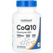 Nutricost, Kofermentas Q10, 100 mg, 120 kapsulių