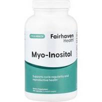 Fairhaven Health, Mioinozitolis, 240 kapsulių (500 mg vienoje kapsulėje)