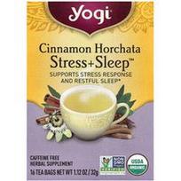 Yogi Tea, „Stress + Sleep™“, cinamono horčata, be kofeino, 16 arbatos pakelių, 32 g