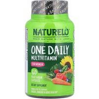 NATURELO, Vienas kasdienis multivitaminas moterims, 60 vegetariškų kapsulių