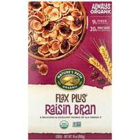 Nature's Path, Ekologiški „Flax Plus“ dribsniai su razinų sėlenomis, 400 g