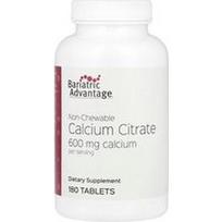 Bariatric Advantage, Nekramtomos kalcio citrato tabletės, 180 tablečių