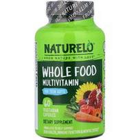 NATURELO, Visaverčio maisto multivitaminai paaugliams, 60 vegetariškų kapsulių
